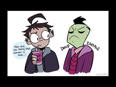 Language irken Zadr (Zim and Dib romence) Invader Zim comic *SUBTITULOS*