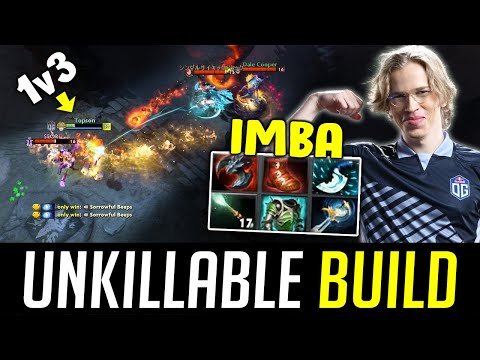 Topson making everything POSSIBLE on NON-META Hero "Dawnbreaker" DOTA 2