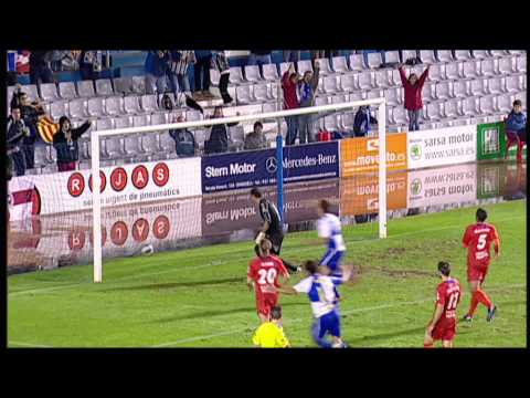 CE Sabadell - CD Guadalajara (2-1) Resumen (29/09/12) J7