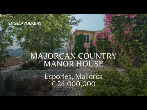 Impressive Majorcan Country Manor House in Esporles, Mallorca