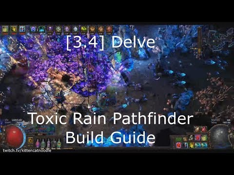 [3.4 Delve] Noodle's Toxic Rain Slow Boi Pathfinder Build Guide