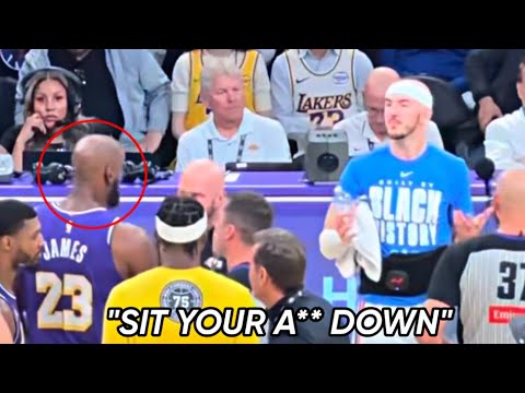 What Was REALLY Said In LeBron James & Alex Caruso's Trash Talk! (Ft. Lakers Bubble)