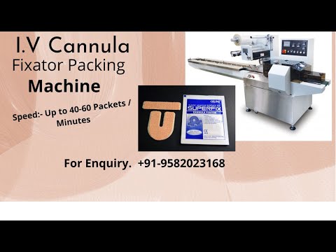 Cannula Fixator Packing Machine