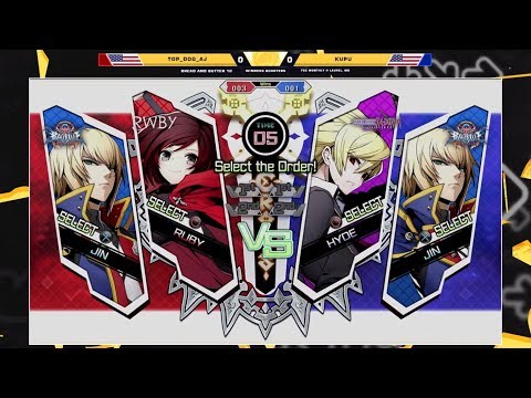 BnB 10 BBTAG - Top_Dog_AJ Vs. Kupu - BlazBlue: Cross Tag Battle Winners Quarters