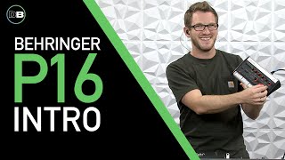 Video thumbnail for How to use the Behringer P16 by Drew Brashler