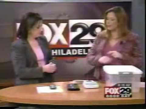 Ellen Faye, Professional Organizer, on Fox 29 Morning Show December 2004