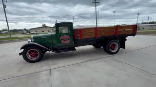 1933 Federal JBX Stake Truck Exterior Walk Around