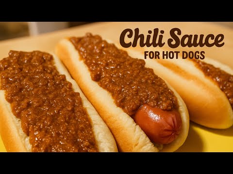 How To Make Hot Dog Chili Sauce From Home