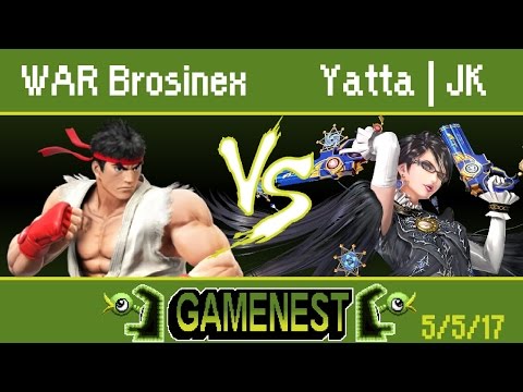 WAR Brosinex (Ryu) vs Yatta | JK (Bayonetta) - Wii U Grand Finals