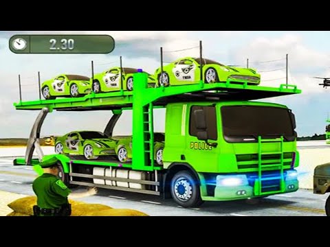 Limo Car Driving - Us Army Multi level Transporter Truck Parking Games