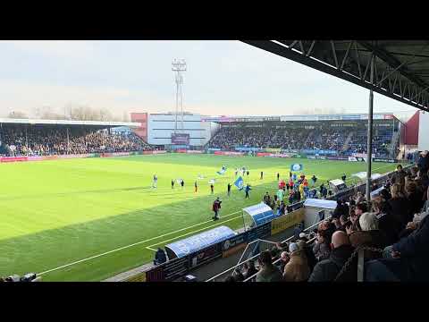 FC Den Bosch - Vitesse 2-0 the players are entering the De Vliert 21.12.2025