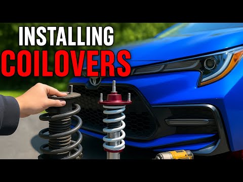 How to Install Coilovers on Toyota Corolla XSE 2020 + 2023