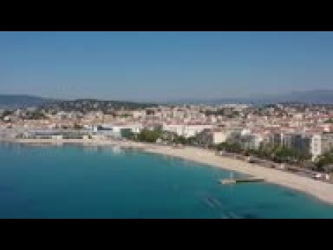 Cannes streets deserted on what would've been the film festival's opening day
