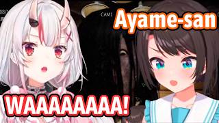 Ayame Screaming So Hard While Played JSP With Subaru