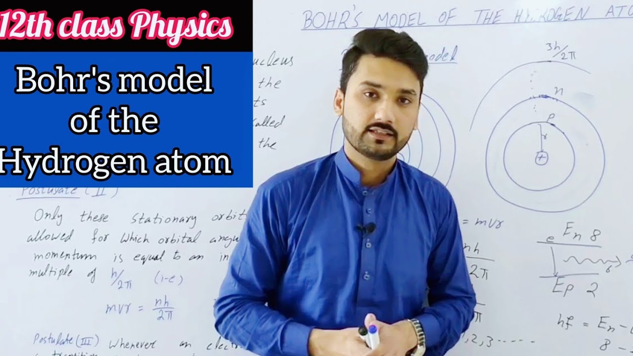 bohr's model of the hydrogen atom | class 12 physics | quantum mechanics | physics ka safar