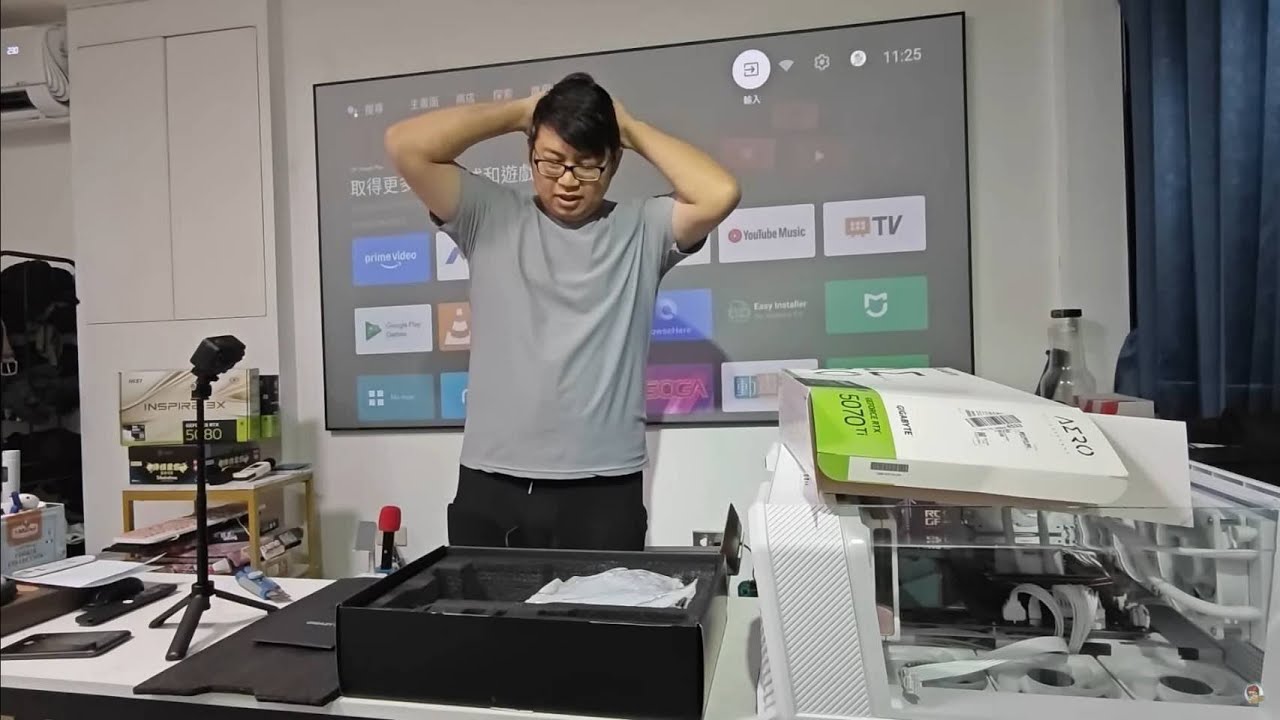 【亞馬啟動又翻車】全新技嘉5070Ti打開竟是白粉?！[Amazon Fail] Brand New Gigabyte 5070 Ti?! Turns Out to Be White Powder - YouTube