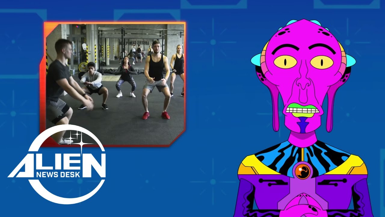 ALIEN NEWS DESK | Shrinking Humans Tease | SYFY