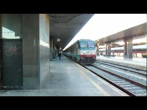 E402A.031 in partenza sull' IC 555 Roma Termini - Reggio Calabria Centrale