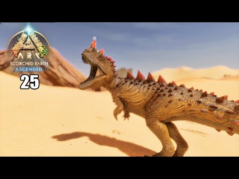 DOMANDO O NOVO DINO DO ARK,O CERATOSSAURO! -ARK SCORCHED EARTH-ARK TODOS OS MAPAS