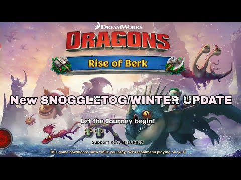 New SNOGGLETOG/WINTER Update - Dragons:Rise of Berk New Update