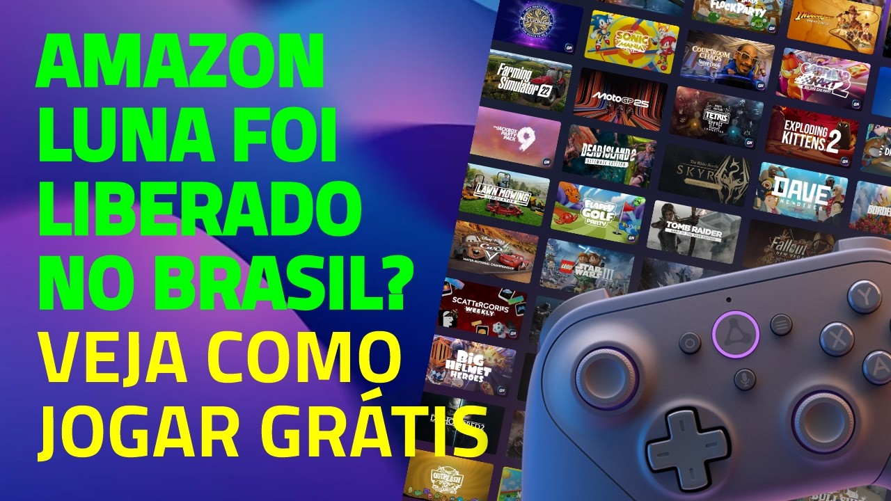 Amazon Luna Released in Brazil?! See How to Play for FREE in 2026 😱