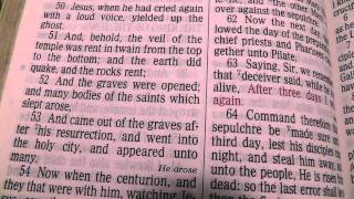 Biblical Weirdness 1 - Zombie Resurrection