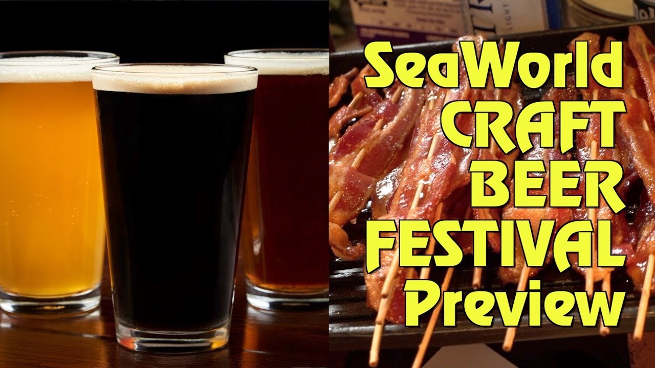 Preview of All-New Craft Beer Festival at SeaWorld Orlando
