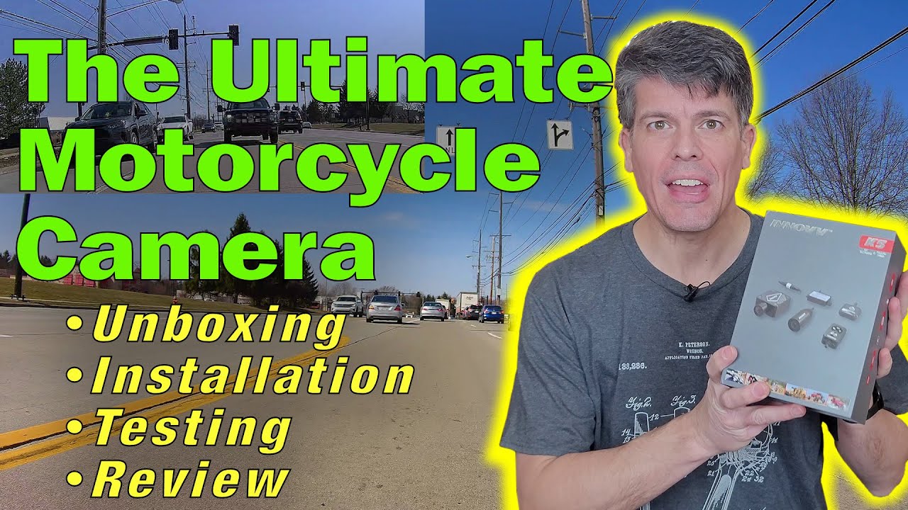 Innovv K5 4K motorcycle dual camera system: Unboxing, Goldwing Installation and Review