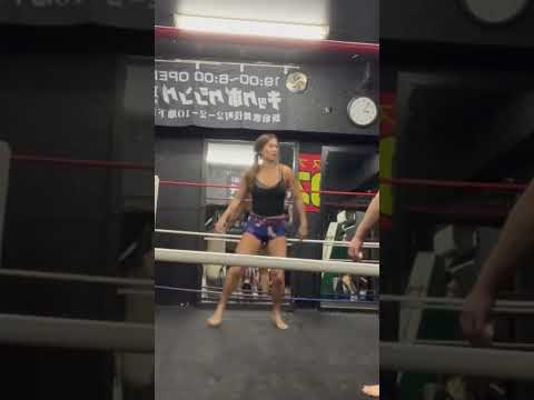 ボクシングフットワーク練習