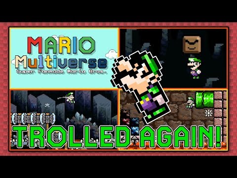 Mario Multiverse | Pixelcraftian made me a TROLL level! + more beta levels