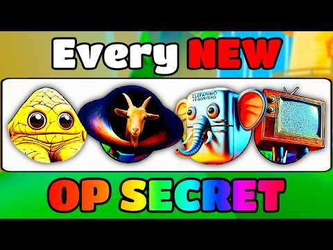 Starting Over as NOOB with EVERY NEW OP SECRET in Brainrot Evolution! (Roblox)