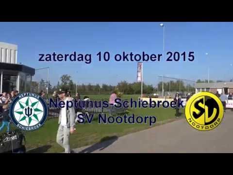Neptunus-Schiebroek - SV Nootdorp (10 oktober 2015)