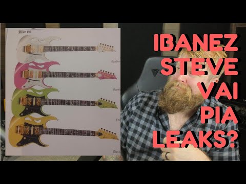 New Ibanez Steve Vai Model Leaks? The Ibanez PIA?