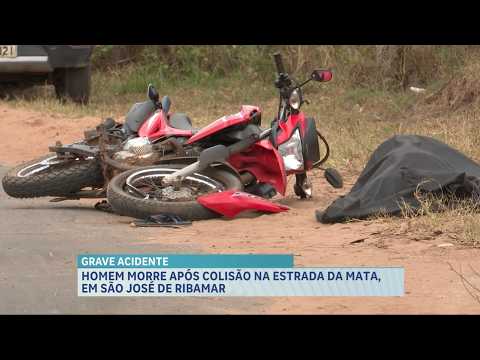 Homem morre após acidente de moto em São José de Ribamar