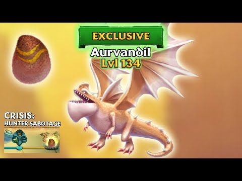Aurvandil (Gauntlet Egg Prize) Titan Mode Max Level 134 | Dragons: Rise of Berk