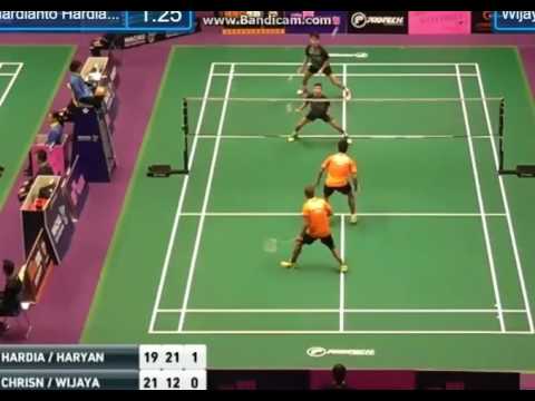 QF MD - Macau Open 2016, Hardianto/Kenas Adi Haryanto VS Danny B Chrisnanta/Hendra Wijaya