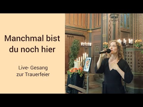 Manchmal bist du noch hier (Ute Freudenberg)- Cover von Engelsstimme Anna live gesungen