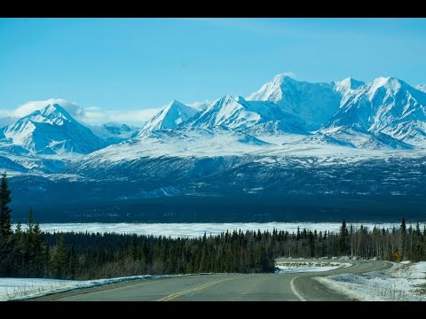 Scenic Drive on Richardson Highway, Alaska (GoPro HERO3)