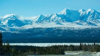 Scenic Drive on Richardson Highway, Alaska (GoPro HERO3)