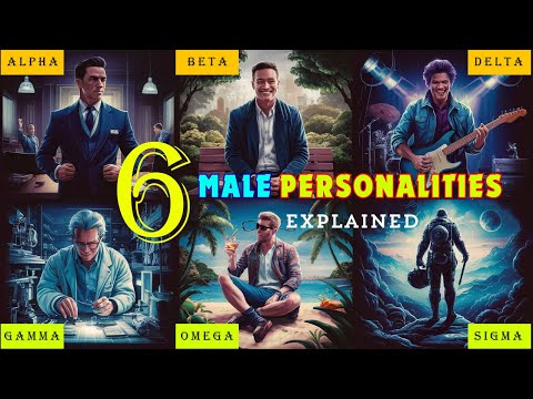 6 Male Personality Types Explained: Alpha, Beta, Gamma, Delta, Omega, Sigma 👨🏻 #male #malefacts