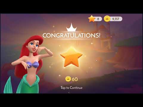 Disney Princess Majestic Quest Level 124 - NO BOOSTERS + FULL STORY 👸 | SKILLGAMING ✔️