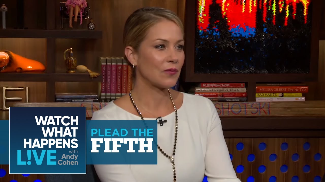 Plead the Fifth: Christina Applegate on Ditching a Date With Brad Pitt | WWHL - YouTube