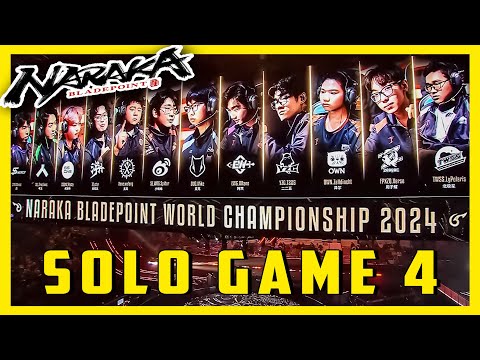 NARAKA: Bladepoint Pro Tournament Gameplay | J Cup Solo Grand Finals GAME 4