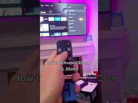 How to activate CEC on TCL Android TV