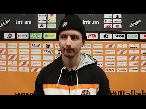 BioRex otteluennakko Jukurit-HPK 10.12.2021 - Harper