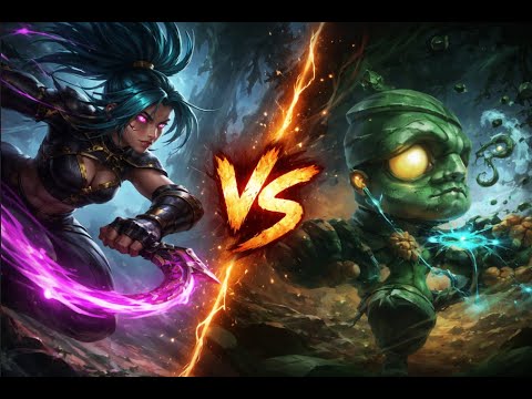 Akali Jungle contre Amumu : le DUEL inattendu !