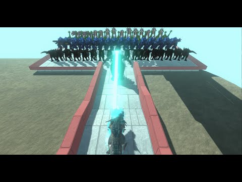 Gigan Final War VS Gian Death Run - Animal Revolt Battle Simulator