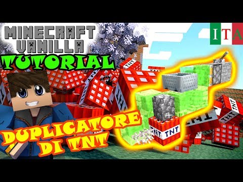 DUPLICATORE di TNT (tnt duplicator) in MINECRAFT 1.14.4 - MINECRAFT TUTORIAL ITA