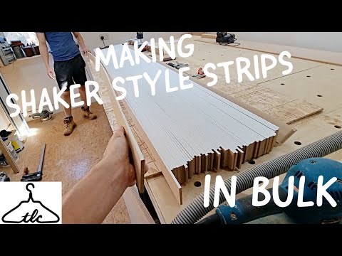 Making Shaker Style Strips With 6mm Mdf / Add-on Strips / Simple Shaker Doors / Vid#155