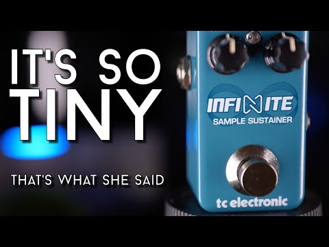 Демонстрация педали эффектов TC Electronic Infinite Mini Sampler Sustainer